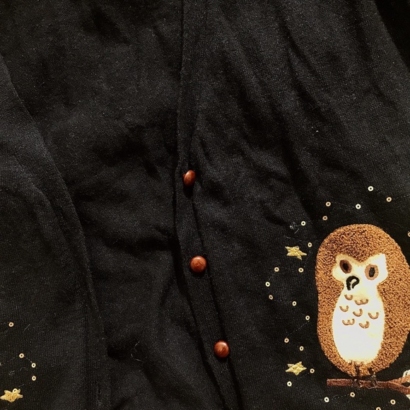 LA CHAPELLE Wool Navy Cardigan 💕💕 - Picture 3 of 4